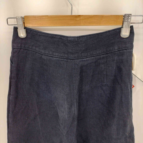バッカ BACCA 19SS リネン ハイウエスト ストレートパンツ レディース JPN:34