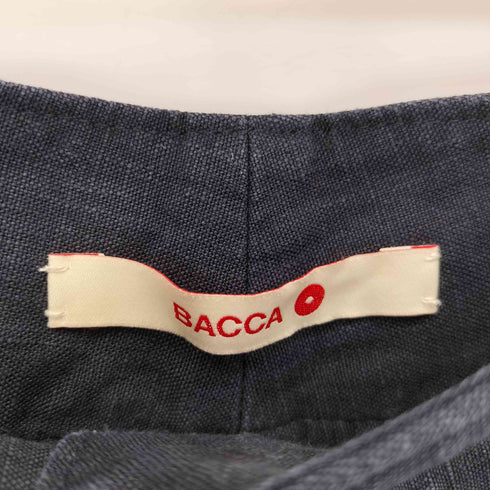 バッカ BACCA 19SS リネン ハイウエスト ストレートパンツ レディース JPN:34