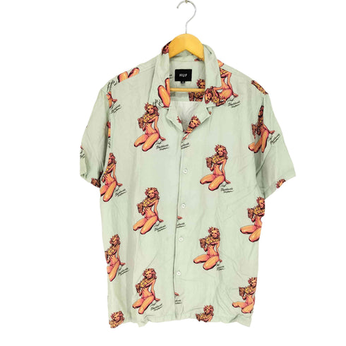 ハフ HUF ROCKIN JELLY BEAN S S RESORT SHIRT メンズ JPN:M