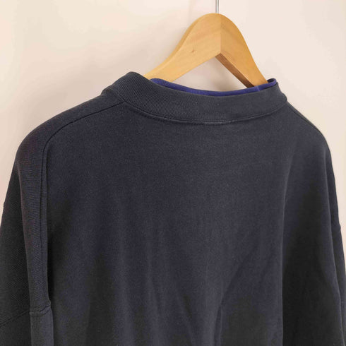 サンベルト sunbelt 90S SPORTSWEAR ネック レイヤード ヘンリーネック L/S Tシャツ メンズ import:L