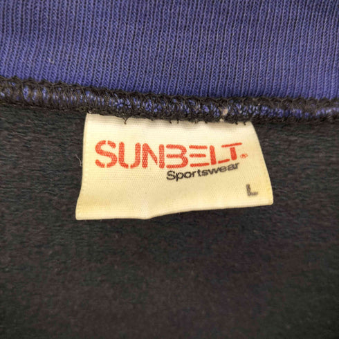 サンベルト sunbelt 90S SPORTSWEAR ネック レイヤード ヘンリーネック L/S Tシャツ メンズ import:L