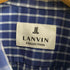 ランバンコレクション LANVIN COLLECTION チェック柄 長袖 コットンシャツ メンズ
