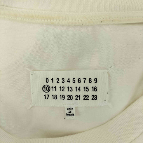 メゾンマルジェラ Maison Margiela スクエアパッチ クルーネック半袖Tシャツ メンズ 46
