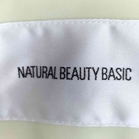 ナチュラルビューティーベーシック NATURAL BEAUTY BASIC 21aw ノーカラーVネックコート レディース JPN:M