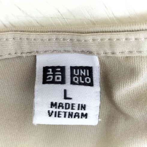 ユニクロ UNIQLO ウルトラストレッチエアリズムワンピース/丈短め レディース JPN:L