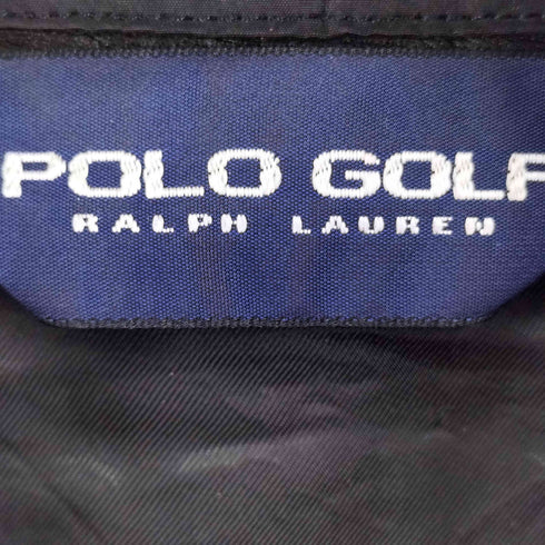 ポロゴルフラルフローレン POLO GOLF RALPH LAUREN 90S スモールポニー刺繍 比翼 スタンドカラージャケット メンズ JPN:XL