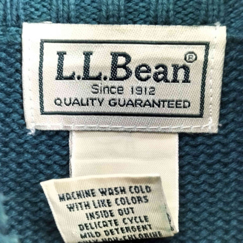 エルエルビーン L.L.Bean 00S ハーフジップニット メンズ M-REG