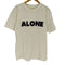 アローン ALONE ロゴプリントTシャツ メンズ JPN:3