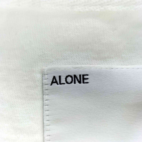 アローン ALONE ロゴプリントTシャツ メンズ JPN:3