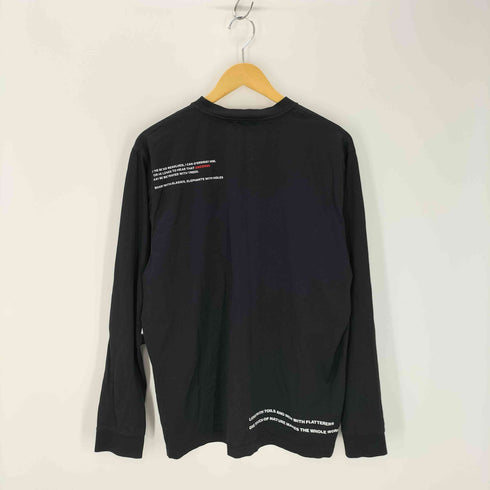 バーバリー BURBERRY バード プリント クルーネック カットソー メンズ M