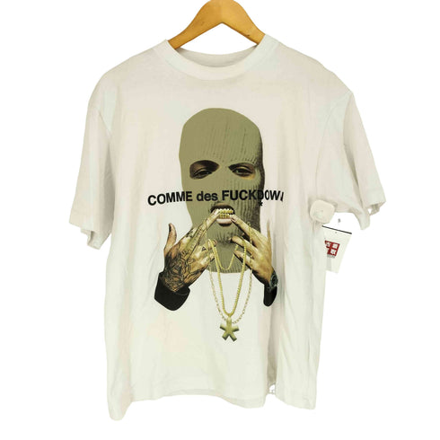 COMME des FUCKDOWN フロントプリントS/S TEE メンズ JPN:S