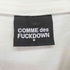 COMME des FUCKDOWN フロントプリントS/S TEE メンズ JPN:S