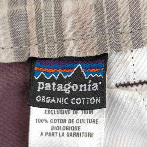 パタゴニア patagonia タイ製 rhyth オーガニックコットンカーゴショーツ メンズ 30