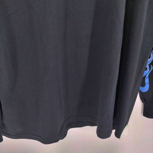ハイドアンドシーク HIDE AND SEEK バック袖プリントロングスリーブTee メンズ import:XL