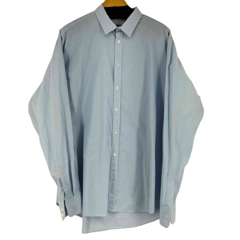 ザラ ZARA L/S ストライプシャツ メンズ JPN:L
