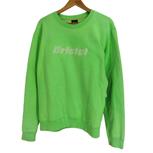 エフシーレアルブリストル F.C.Real Bristol 19aw AUTHENTIC LOGO CREW NECK SWEAT メンズ L