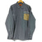 Open Dich ヒッコリーストライプシャツ メンズ 4 large