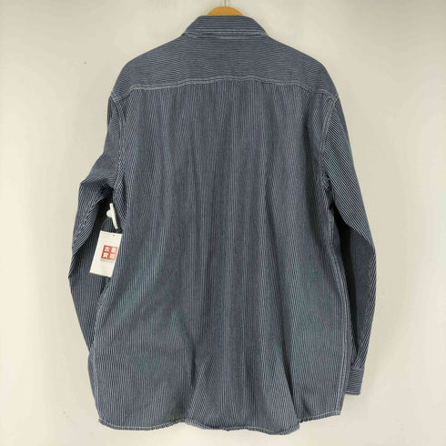 Open Dich ヒッコリーストライプシャツ メンズ 4 large