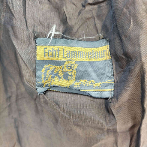 Echt Lammvelour スエード レザージャケット メンズ