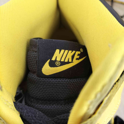 ナイキ NIKE Dunk High Black/Varsity Maize メンズ JPN:27.5