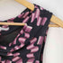 エミリオプッチ EMILIO PUCCI イタリア製 総柄 レーヨン ギャザー ワンピース レディース I:38 F:34 USA:4 UK:6
