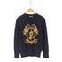 ドルチェアンドガッバーナ DOLCE&GABBANA ゴールド刺繍 クルーネックニット メンズ EUR:48