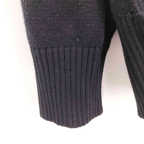 ドルチェアンドガッバーナ DOLCE&GABBANA ゴールド刺繍 クルーネックニット メンズ EUR:48