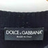 ドルチェアンドガッバーナ DOLCE&GABBANA ゴールド刺繍 クルーネックニット メンズ EUR:48