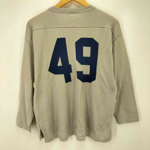 グッドグリーフ GOOD GRIEF FOOTBALL NUMBER KNIT PULLOVER アパルトモンナンバリングニット 49 レディース FREE