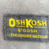 オシュコシュ OSHKOSH USA製 デニム オーバーオール ナス紺 メンズ
