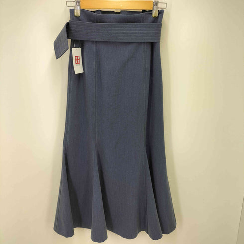 ナチュラルビューティーベーシック NATURAL BEAUTY BASIC バイカラーステッチ マーメイドロングスカート レディース JPN:M