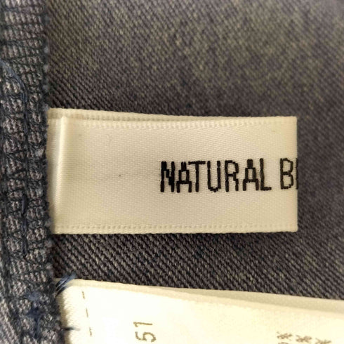 ナチュラルビューティーベーシック NATURAL BEAUTY BASIC バイカラーステッチ マーメイドロングスカート レディース JPN:M