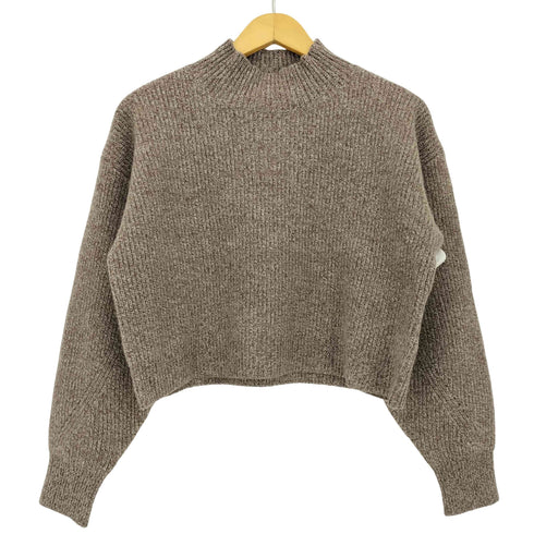 ジャスグリッティー JUSGLITTY ウールカシミヤ ハイネック プルオーバー ニット レディース JPN:2