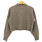 ジャスグリッティー JUSGLITTY ウールカシミヤ ハイネック プルオーバー ニット レディース JPN:2