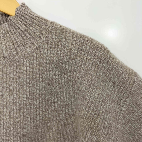 ジャスグリッティー JUSGLITTY ウールカシミヤ ハイネック プルオーバー ニット レディース JPN:2