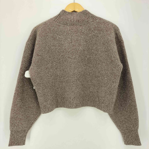 ジャスグリッティー JUSGLITTY ウールカシミヤ ハイネック プルオーバー ニット レディース JPN:2