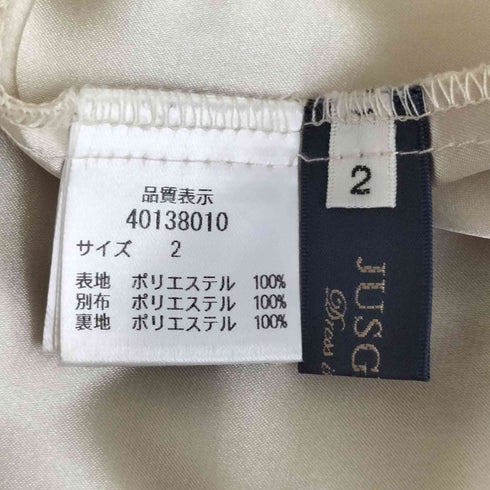 ジャスグリッティー JUSGLITTY アートフラワープリントスカート レディース JPN:2