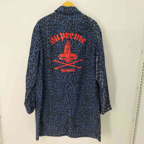 シュプリーム Supreme Leopard Trench Coat メンズ XL