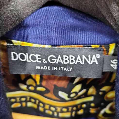 ドルチェアンドガッバーナ DOLCE&GABBANA 19SS D/G KING クラウン刺繍 トラックジャケット メンズ EUR:46