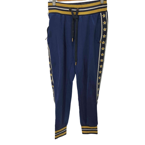 ドルチェアンドガッバーナ DOLCE&GABBANA 19SS D/G KING スターライン ジョガーパンツ メンズ EUR:46