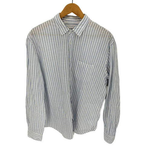 フランクアンドアイリーン Frank&Eileen メキシコ製 LUKE ストライプ L/S シャツ メンズ JPN:L