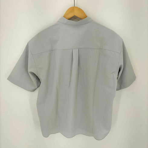 アーバンリサーチドアーズ URBAN RESEARCH DOORS セオアルファバンドカラーショートスリーブ シャツ メンズ JPN:M