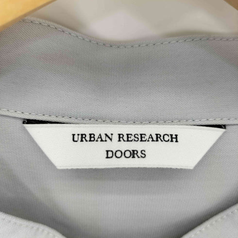 アーバンリサーチドアーズ URBAN RESEARCH DOORS セオアルファバンドカラーショートスリーブ シャツ メンズ JPN:M