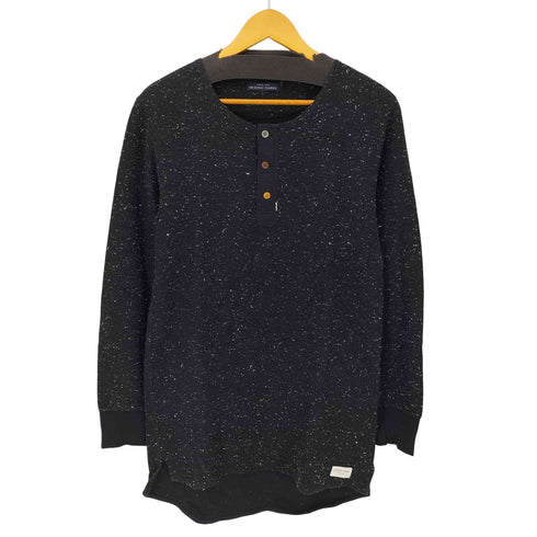 スコッチアンドソーダ SCOTCH&SODA A PICO BELLO GARMENT ネップ ヘンリーネックカットソー メンズ import:L