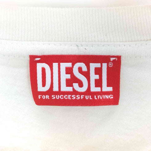 ディーゼル DIESEL オーバル ロゴプリントTシャツ メンズ import:M
