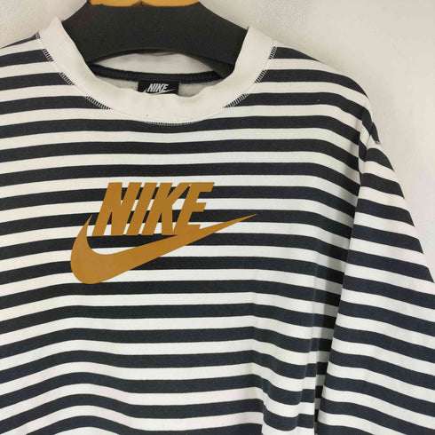 ナイキ NIKE Paski Sportswear Striped Sweatshirt Loose Fit レディース JPN:L