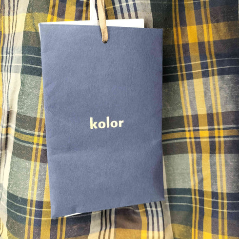 カラー kolor 17SS チェックショーツ メンズ JPN:1