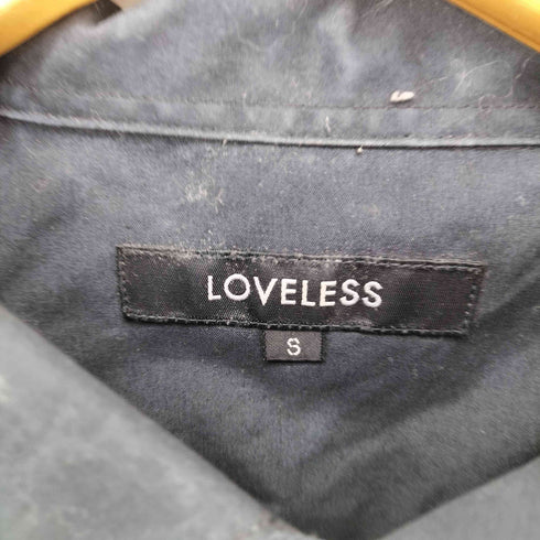 ラブレス LOVELESS フロントプリーツシャツ メンズ