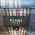 ビームスハート BEAMS HEART チェックフードシャツ/ネルシャツ メンズ JPN:M