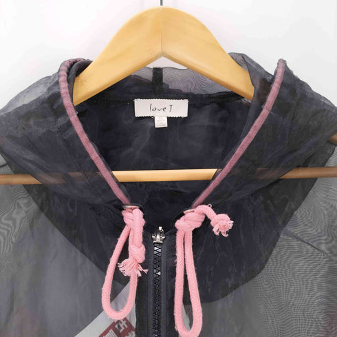LOVE J シースルー パーカー レディース JPN:XL